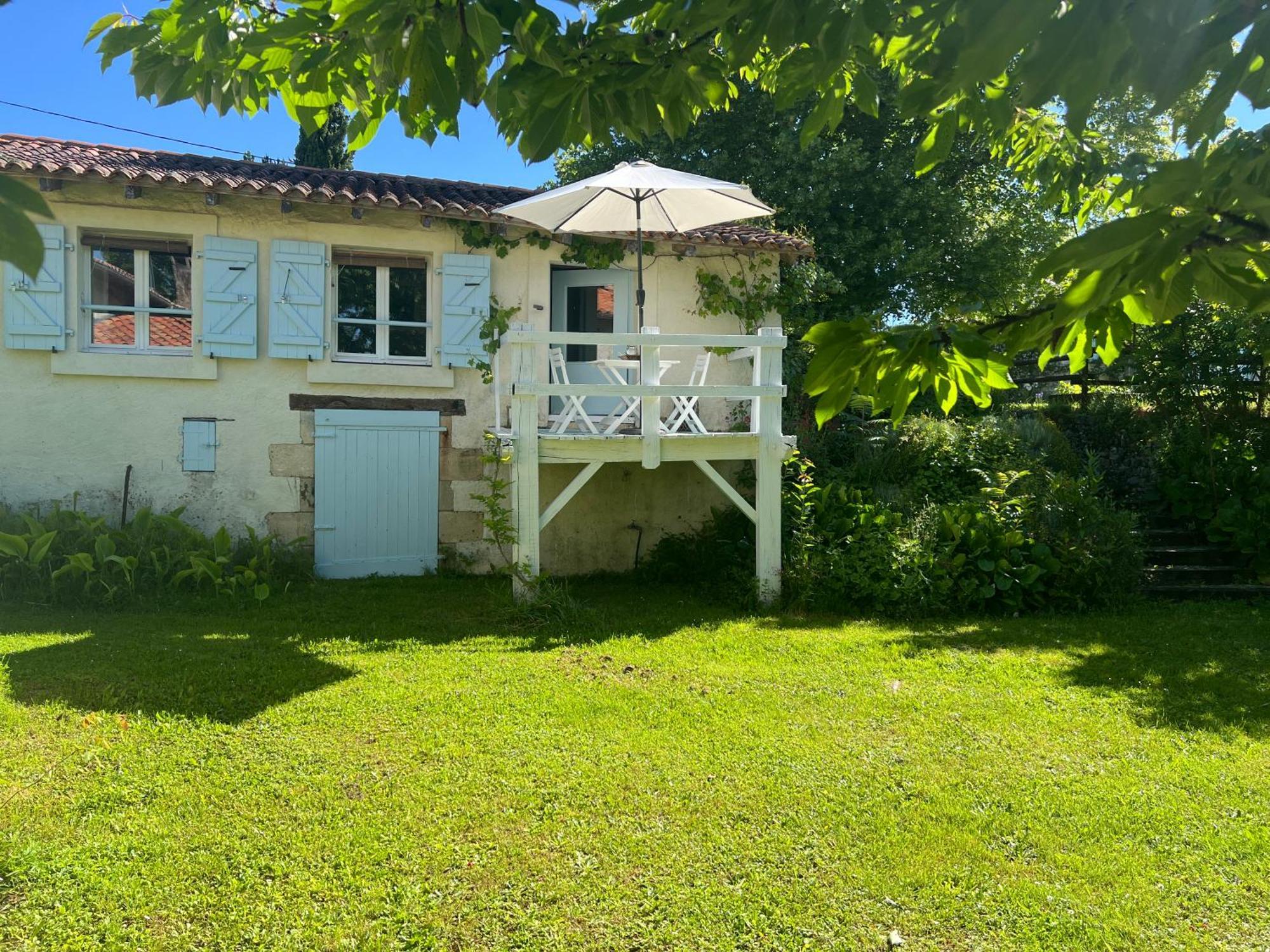 La Colline De Tilleul - Les Deux Puits - Cosy Cottage With Swimming Pool Near Aubeterre Saint-Romain  Exterior photo